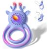 GQTYBZ Anello Vibrante per Lei e Lui Sex Toys Vibratore con Telecomando Vibratoreper Donna Professionale Wireless Sextoysys Uomo Plug Anale-Dilatatore Donna Sexytoysys Coppia Anelli Pene Cockring