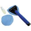 START Kit tergivetro Magic Glass Cleaner - Pulitore per vetri con Manico telescopico e Panno in Microfibra, Ideale per Parabrezza e superfici Difficili da Raggiungere