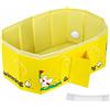 Zelthrik 1 Vasca da Bagno Pieghevole per Bambini, Vaschetta Bagnetto Neonato Salvaspazio con Tappo di Scarico e Piedini, Portatile Multiuso per Casa, Viaggio, Doccia da 0 a 8 Anni