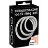 You2Toys - Metallic Penisring Set 1 St