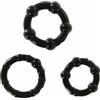 Orion 514292 Set di anelli per il pene Get Hard nero 1 St