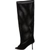 Cesare Gaspari - Stivali Al Ginocchio Perforati - - Shoes - Donna - Nero