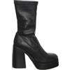 Windsor Smith - Hidden Stretch PU - Stivaletti alla Caviglia Donna Neri Donna Windsor Smith - - Shoes - Donna - Nero