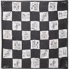 Karl Lagerfeld - Sciarpa K Ballet a Quadri in Modal - - Accessories - Donna - Nero