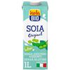 ISOLA BIO Bevanda di Soia, Soia Italiana Biologica,100% Ingredienti Naturali, Senza Zuccheri Aggiunti, Senza Glutine, per Vegani e Vegetariani, Formato 1L