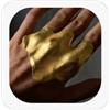 XIAOMOJEW Anello gotico da donna in oro grosso, irregolare, unico, alla moda, hip-hop, punk, cosplay, bigiotteria