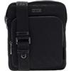 GUESS borsa a tracolla Boston Crossbody Flat Dark Black nero