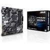 ASUS PRIME B550M-K, Scheda Madre AMD mATX, Slot DDR4, Nera | Socket Ryzen AM4, Dual M.2, PCIe 4.0, 1 Gb Lan, HDMI/D-Sub/DVI, SATA 6 Gbps, USB 3.2 Gen 2 Type-A