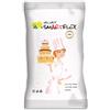 Smartflex Pasta di Zucchero White Velvet Gusto Limone 1 kg: Non Si Spezza, Non Si Crepa, Non Appiccica, Adatta a Vegetariani e Vegani, 1 kg
