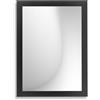 EmsCraft24 Specchio da parete in plastica, 60 x 40 cm, formato verticale e orizzontale | Specchio in plastica infrangibile e infrangibile, leggero, resistente e ideale per corridoio, soggiorno, camera da letto