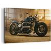 ARTTOR Quadri Moderni su Tela 120x80 cm Stampe da Parete Auto Vintage - 4233 | Motocicletta Motore Quadro Decorativo XXL 1 pezzo Soggiorno Camera da Letto Arte da Parete Decorazione da Parete ARTTOR