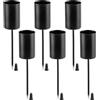 Wishstar Portacandele, Candelieri Metallo Conici, Candelieri Lume Candela La Cena,Portacandele per Corona dell Avvento 6 pezzi,Portacandele Corona Avvento,Candelabro per Corona dell'Avvento,