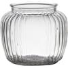 INNA-Glas Vetro, Sfera/Rotondo, Trasparente, 13cm, Ø15cm | per Candele Nolan - Vaso da Fiori/Portacandela