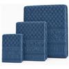 GX GARGIX Tris Asciugamani in Spugna 3 Pezzi - Set Viso, Ospite e Telo Bagno - Morbidi, Assorbenti e Resistenti - Completo Bagno in Spugna