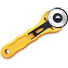 BE-TOOL Taglierina rotativa manuale, 45 mm, rotella per tagliare tessuti, pelle, carta, feltro e artigianato