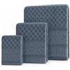 GX GARGIX Tris Asciugamani in Spugna 3 Pezzi - Set Viso, Ospite e Telo Bagno - Morbidi, Assorbenti e Resistenti - Completo Bagno in Spugna