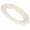 NKlaus stoppino tondo in fibra di vetro Ø 4 mm 3 metri Per lampada a olio, alcol, a fusione, torcia da giardino Compatibile con olio purificato e paraffina Stoppino permanente 1257