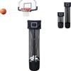 Generico Cesto Portabiancheria 2 In 1 Con Canestro Da Basket Da Appendere Alla Porta | Robusto Contenitore Sportivo Per Biancheria, Soluzione S alvaspazio Per Biancheria Sporca E Giocattoli,Senza Bisogno Di Forar