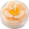 Introti Candela profumata a forma di fiore per festa della mamma, regalo di compleanno (anemone rosa)