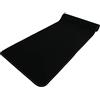 Casatessile Tappeto Cucina passatoia Antiscivolo Largo 50 cm. Tinta Unita VELLUTATA Corsia Lavello, Tappeti Multiuso Lavabile. - Nero, 80 cm.