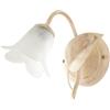 LuceArt Applique Arte Povera Limone 1 Luce Avorio e Bianco