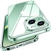 iVoler Anti Ingiallimento Chiaro Cover Compatibile con iPhone 15 Plus 6.7 Pollici, [Protezione Fotocamera] Trasparente Sottile Antiurto Custodia Case con Paraurti Assorbimento degli urti
