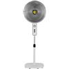 C-LINE Stufa alogena oscillante al carbonio con piantana H 124cm potenza 900W