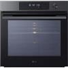 LG WSED7613B Forno InstaView , 76L Classe A+ ,Air Fry, Air Sous Vide, Pizza, EasyClean, Pirolisi, Guide telescopiche, Wi-Fi ,Nero