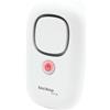 Techno line PA300 - Sensore di allarme dell'acqua per vasca da bagno, rilevatore di livello dell'acqua con ventosa, protezione da traboccamento e avviso di perdite, protezione IP65, batterie LR44