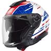 Schuberth Casco Moto Jet Schuberth J2 NOVA Blu Rosso Bianco