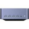 VZMORE iX5 Max Mini PC Intel Core Ultra 5 125U, RAM da 16 GB, SSD da 512 GB | Raffreddamento V-Cooling, Windows 11 Pro, doppia LAN 2,5 GbE, Wi-Fi 7, 2 USB4 e supporto a 4 monitor, per la casa e l'ufficio