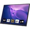 Logicom Nomad XL Monitor Portatile Full HD IPS USB-C Mini HDMI 18,5 Pollici | Schermo ampio da 47 cm, 100% sRGB, supporto pieghevole e altoparlanti per smart working, viaggi e console