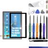 VUXYIT Compatibile con Lenovo Tab M10 HD Display Vetro Frontale, Set di riparazione + OCA [Touch Compatibile] (Schermo LCD e Touch Digitizer)