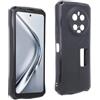 REY Cover in Gel TPU Nera per DOOGEE V40 PRO, Ultra Sottile 0,33 mm, Morbido Flessibile, Custodia Silicone