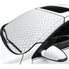 Cryptadg Copri Parabrezza Auto Inverno, 145 x 110cm per Anti Ghiaccio, Gelo, Anti UV | Generico Copertura per Parabrezza, Telo Copri Auto Antigrandine Impermeabile, per la Maggior Parte
