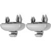 HJDJBD 2 clip per parasole per Audi A1 A3 A4 A5 Q3 Q5 A7 B6 B7 B8 S4 S5, accessori per interni