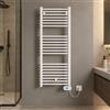 TERMOARREDO BAGNO CORDIVARI LISA 22 PRIME H 1160 L 450 INTERASSE 550 MM BIANCO