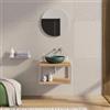 DEGHI Mobile bagno sospeso 70 cm portalavabo champagne e rovere - Axis
