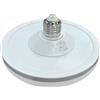 lvifloae Testa luminosa a disco UFO High Bay da 100 W equivalente a LED 12000LM E39/E40 Base super luminosa per negozio per magazzino, garage, seminterrato, soffitto, luce diurna 5000 K, (24W)