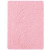 VKZ Tappeto Salotto Moderno 100 x 150 cm, Tappeto Grande Salotto a Pelo Lungo, Morbido e Antiscivolo, Tappeto Salotto Lavabile in Lavatrice, per Camera da Letto e Cameretta,ROSA
