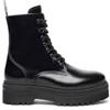 Nero Giardini A909831D Anfibi Donna in Pelle - Nero 36 EU