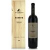 Masseria Altemura Vino Rosso Sasseo Primitivo Salento IGT, 2018, Magnum 1,5 Lt in Cassetta di Legno