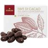 Domori® | Fave Cacao Intere Ricoperte Cioccolato Fondente | Scatola Regalo Fave Cacao Tostate Ricoperte Cioccolato Fondente - 1 x 100 Gr