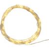 - Catena luminosa 40 micro LED luce fissa bianco caldo 4 m
