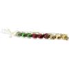 - Palline in plastica verde oro bordeaux Ø 2,3 cm 9 pz