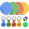 LocLynx Air Tracker Android e IOS, 4 Pezzi Android Smart Tracker Tag Compatibile con Apple e Google Funzioni Trova Dov'è, Bluetooth Localizzatore Trova oggetti Chiavi per Chiavi/Bagagli/Valigie/Portafogli