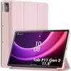 WD&CD Custodia Compatibile per Lenovo Tab P11 Gen 2 11.5, Ultra Sottile Smart Pelle Cover con Sonno/Sveglia la Funzione Compatibile per Lenovo Tab P11 Gen 2 Tablet - Rosa