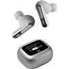 JBL Live Beam 3, Cuffie Wireless Bluetooth, Argento | 48 Ore di Autonomia, con Cancellazione Adattiva del Rumore, High-Res, Impermeabili e Antipolvere IP55, Inserti Auricolari