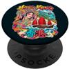Hong Kong e Macao Hong Kong Opera Cinese Tradizione Giunca a Vela Souvenir PopSockets PopGrip Adesivo
