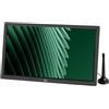Trevi PTV 16 AVB TV Portatile 15,6, DVB-T2 HD, Batteria Ricaricabile, Nero | 3 alimentazioni (rete, batteria e 12 V auto), autonomia 2 ore, HDMI, USB, SD Card e AV